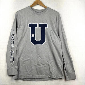 UNDEFEATED Long Sleeve Shirt Adult Large Sleeve Graphic University UNDFTD Street